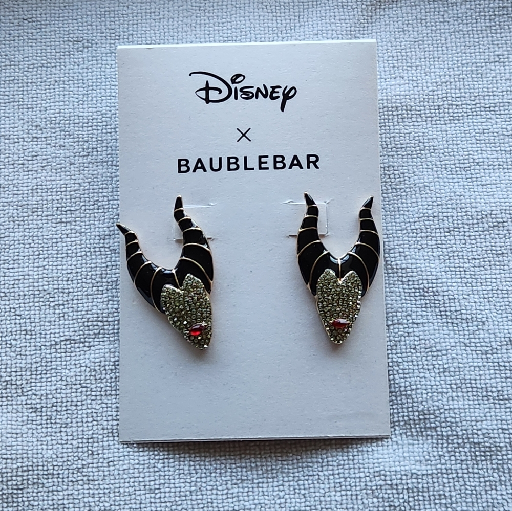 Disney x BaubleBar Maleficent Earrings
